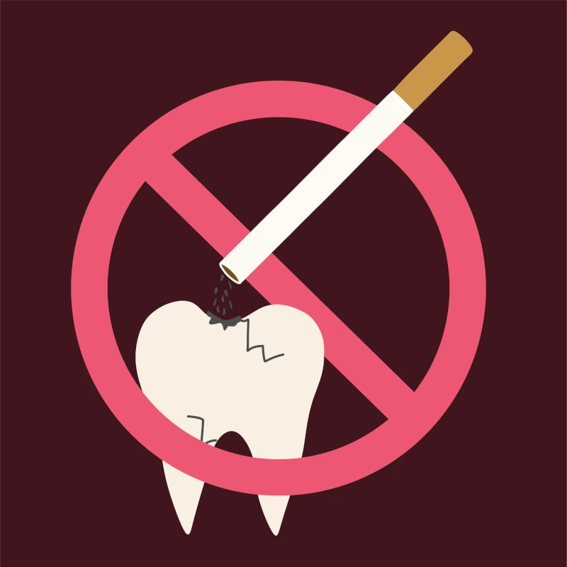 کامپوزیت دندان - افراد سیگاری